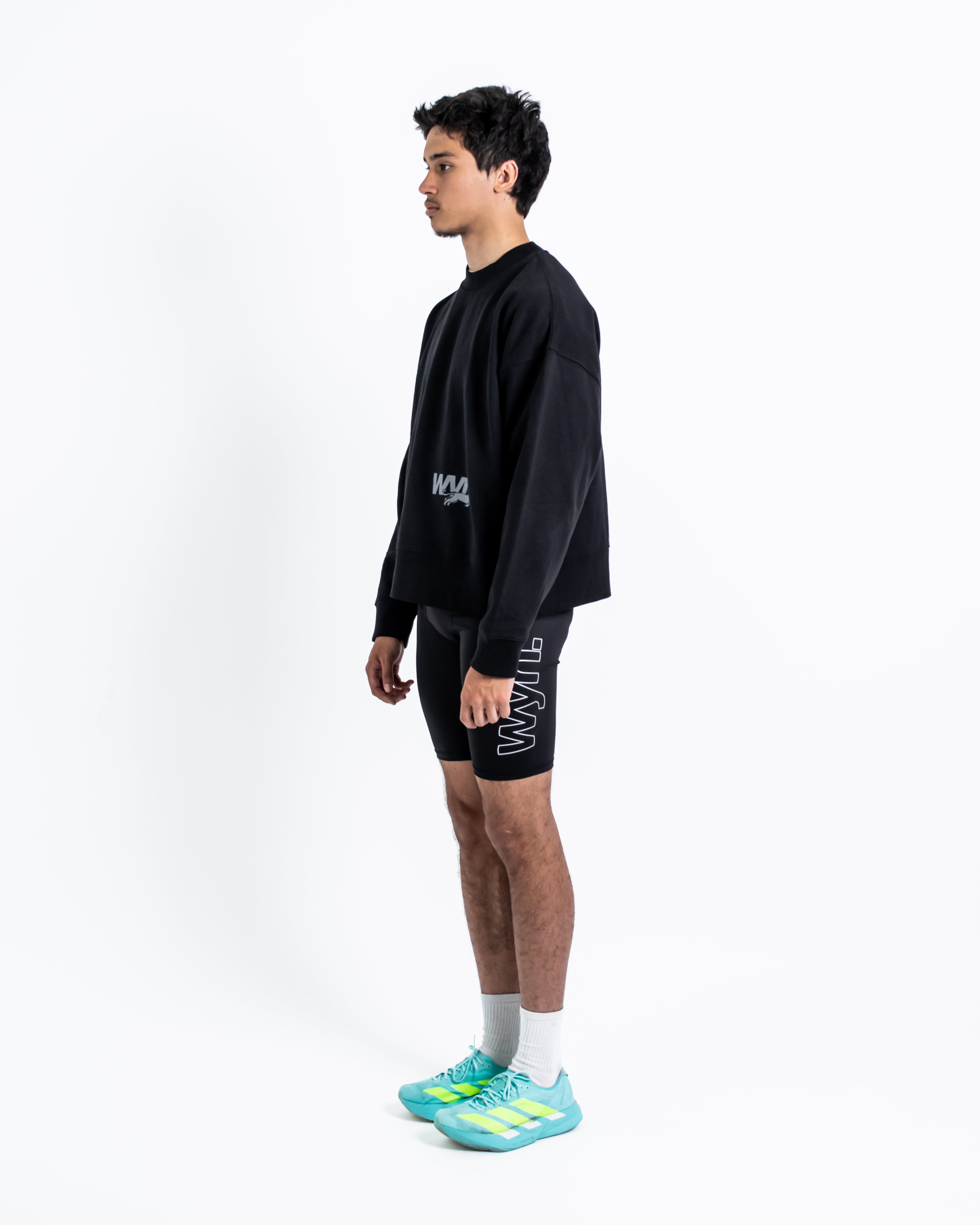 WARM UP PANTHER CREWNECK