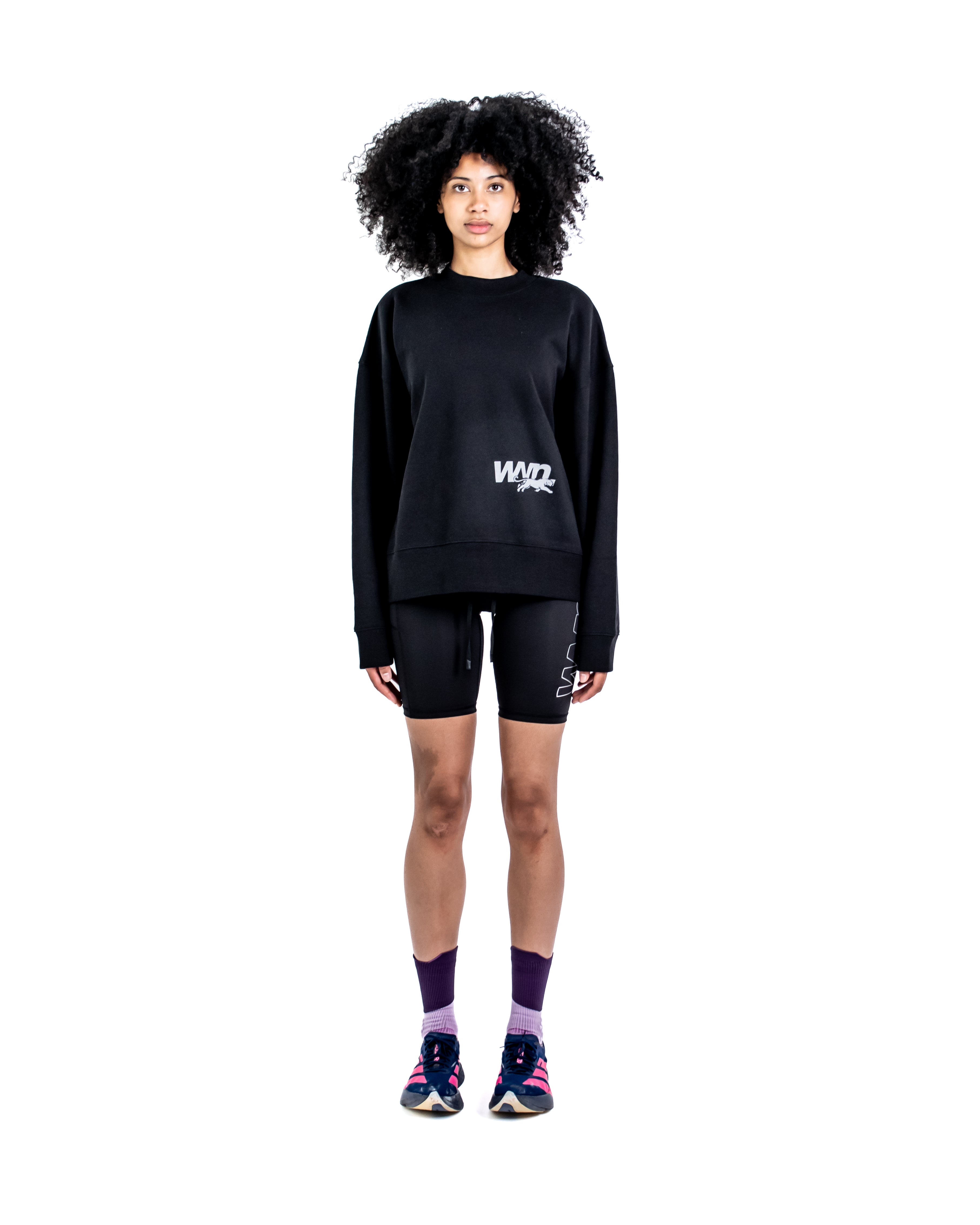 WARM UP PANTHER CREWNECK